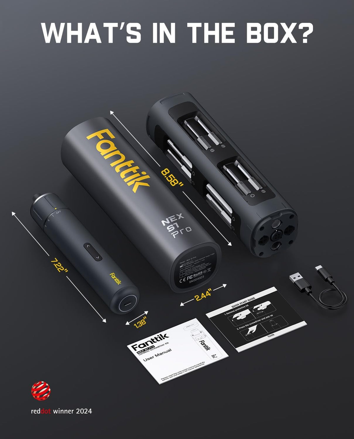 Pro Electric Screwdriver Set