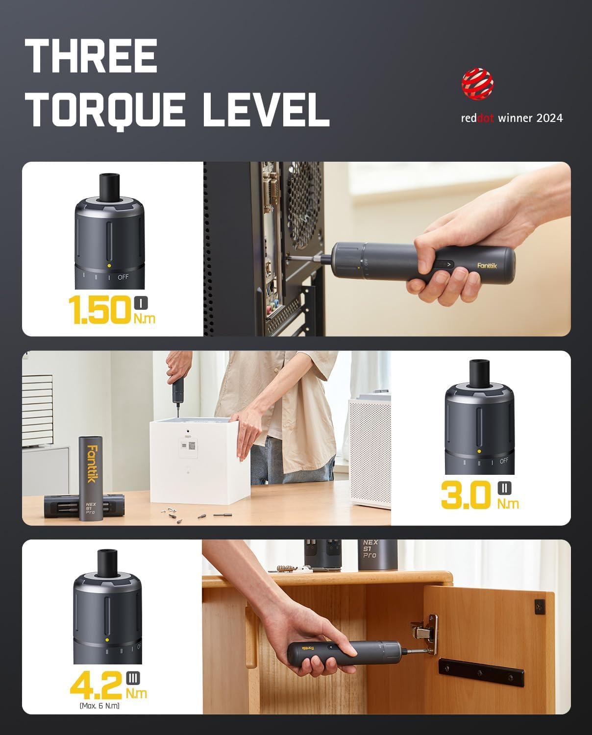 Pro Electric Screwdriver Set