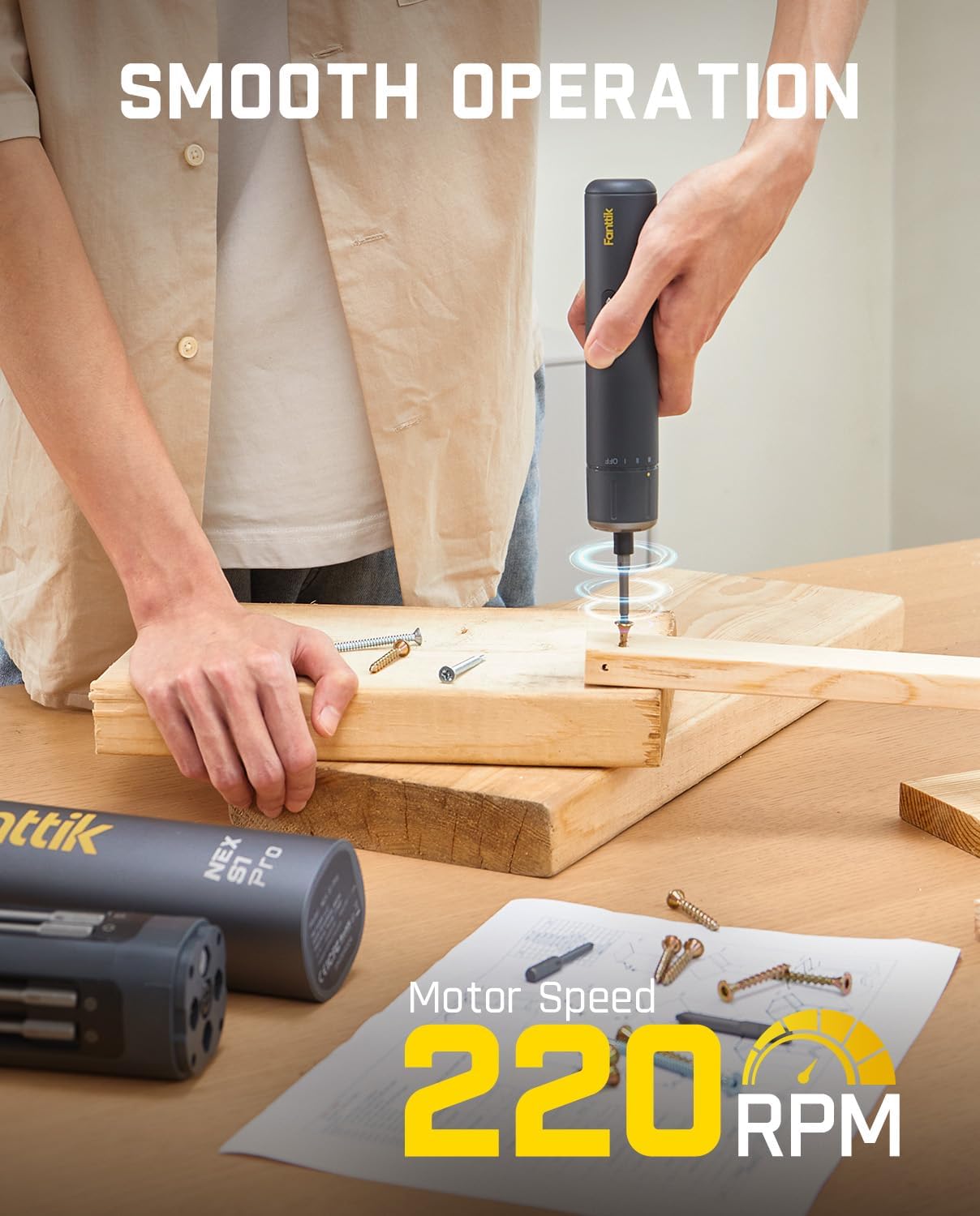 Pro Electric Screwdriver Set
